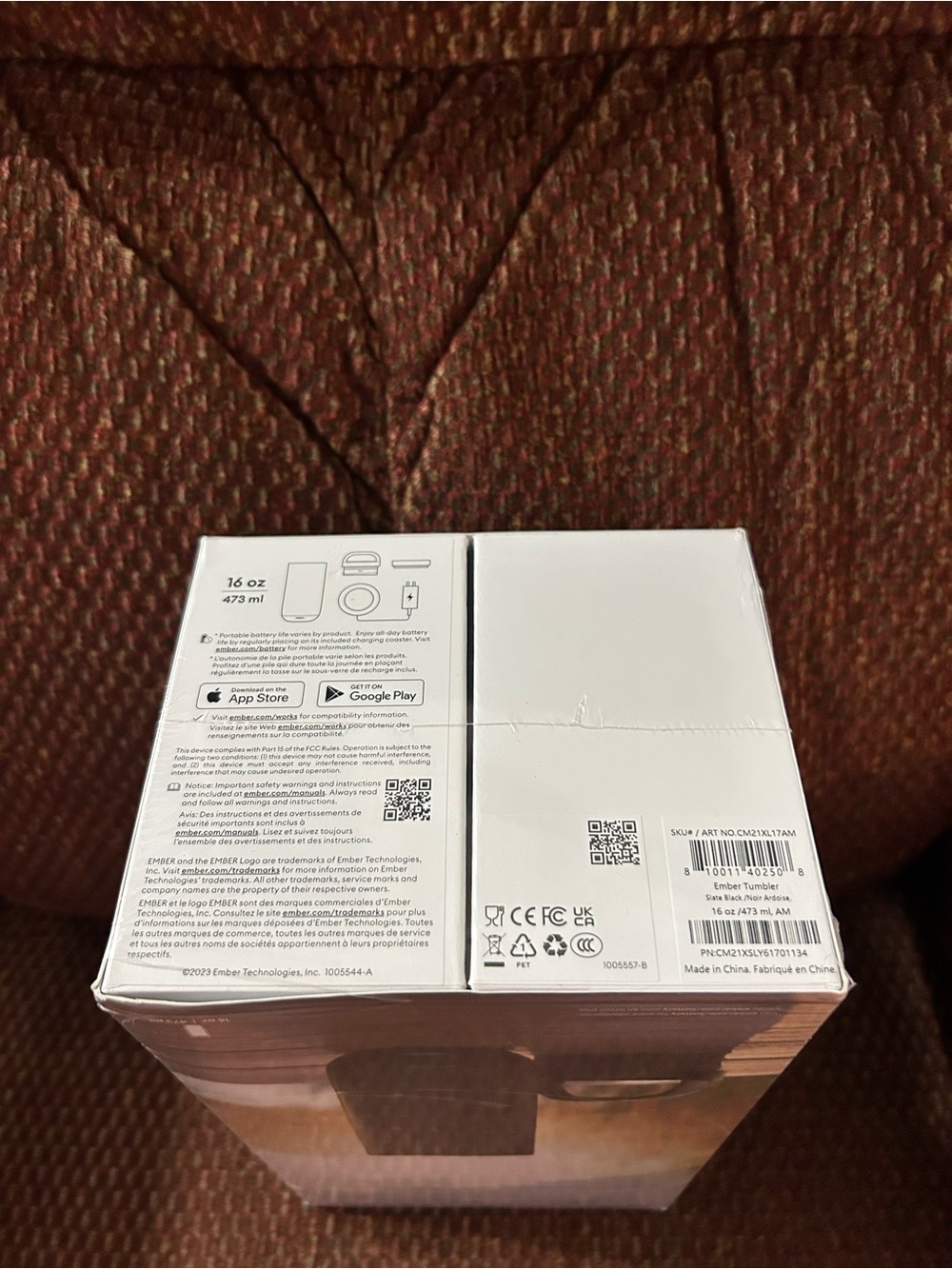 Ember Temperature Control Tumbler - Ember Black - Picture 7 of 7
